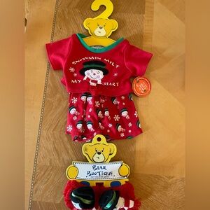 Build a Bear Snowman outfit